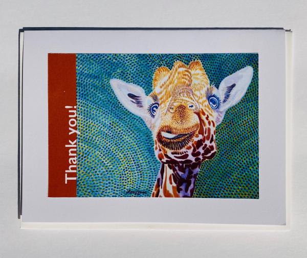 Blank Notecards "Thank You - Giraffe"