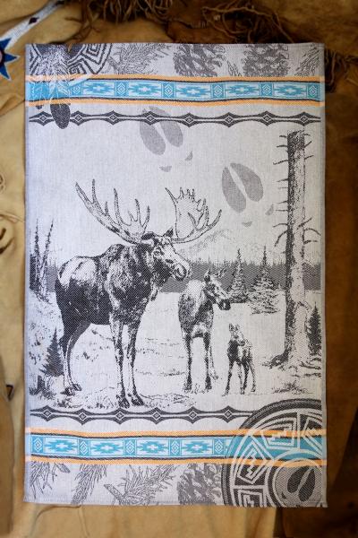 Moose Jacquard Tea Towel / Wall Art