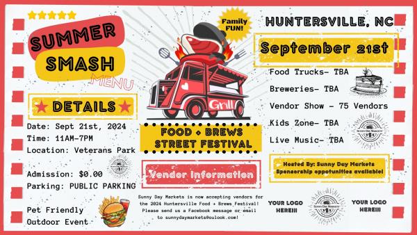 Huntersville Food + Brews Festival