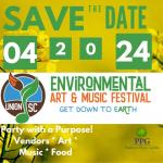 Environmental Art & Music Festival  (Saturday April 20, 2024)