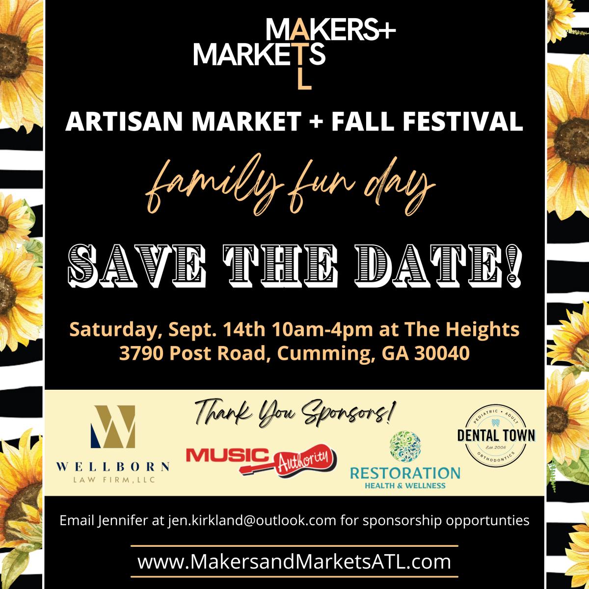 Artisan Market and Fall Festival by MMATL