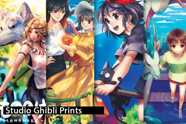 Art Prints - Studio Ghibli