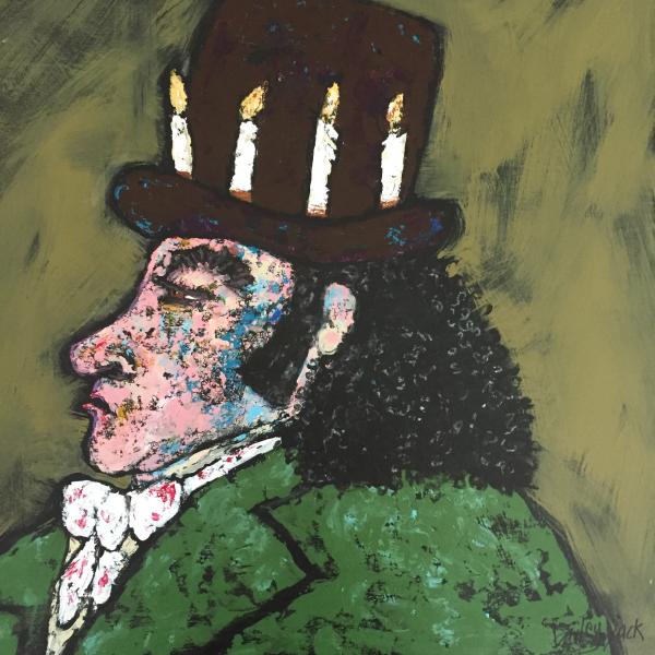 Goya Wears His Candle Hat picture