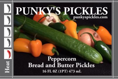 Peppercorn Bread and Butter Pickles picture