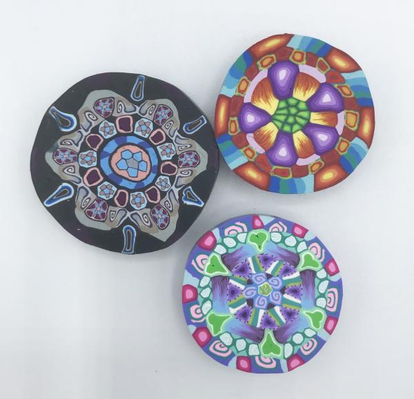 Three Mandala Magnets (2) picture