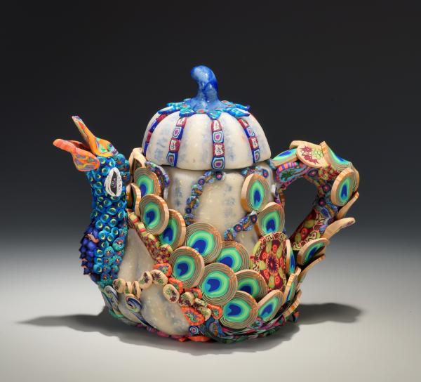 Small Peacock Teapot picture