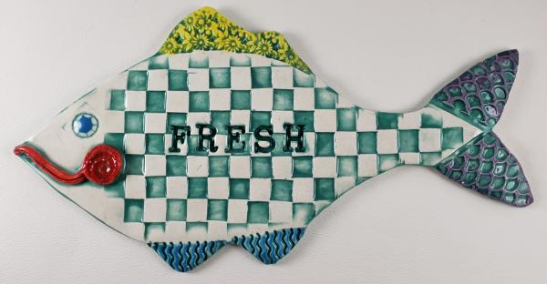 Fresh Ceramic Fish picture