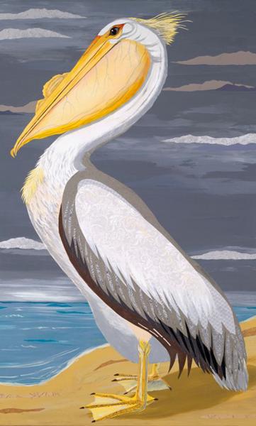 Ode to Audubon – White Pelican picture