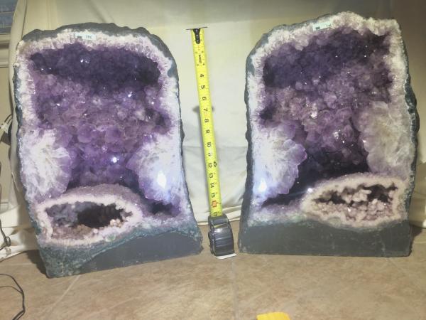 Amethyst Cathedral Pair 1 picture