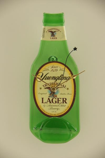 Recycled Yuengling Lager Bottle Clock picture