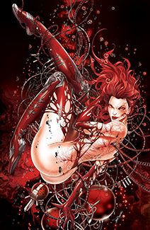 White Widow #3Y - BLOODY RISQUE - METAL