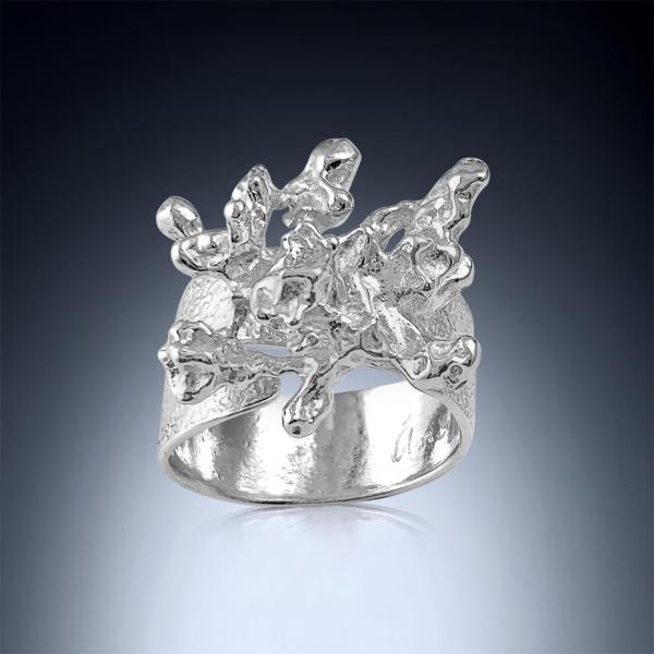 Snowflake Statement Ring picture