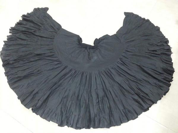 32 Yard Pure Cotton Skirt Black