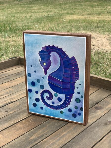 Seahorse Nautica Wall Art picture