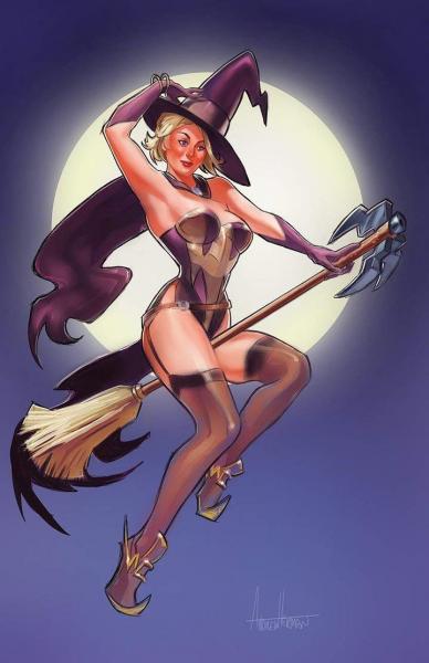 Mercy Overwatch Retro Pin up picture