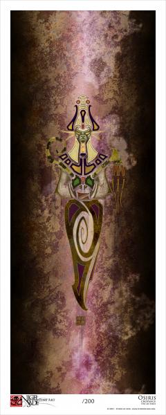 "Osiris" archival print picture