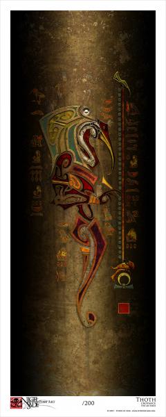 "Thoth" archival print picture