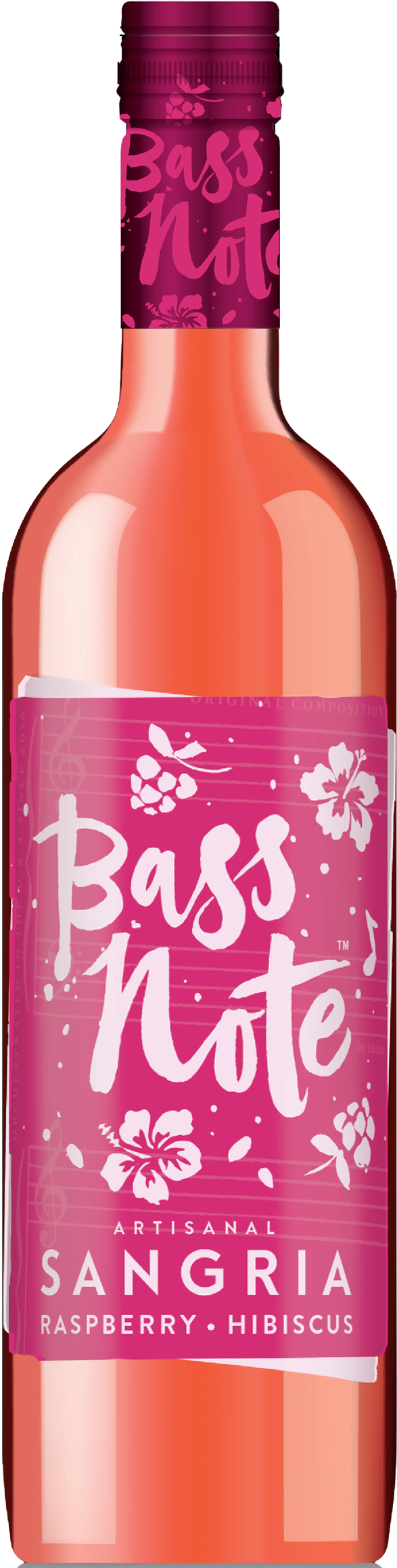 Bass Note Sangria - Raspberry Hibiscus 750ml