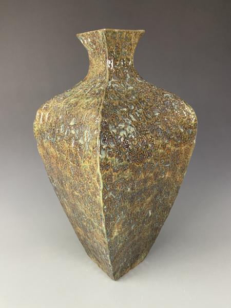 Bottle Vase - Medium, Hammered Texture