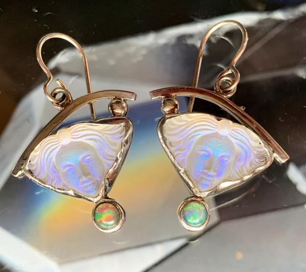 Vintage Glass and Opal