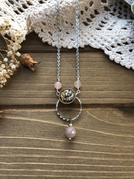 Small Victorian button necklace