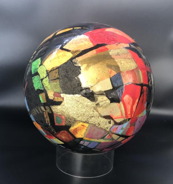 Large 12" Diameter Abstract Sphere