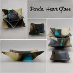 Panda Heart Glass