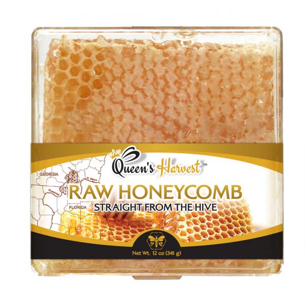 Raw Georgia Honey Comb (4" x 4" 12 oz. brick) picture