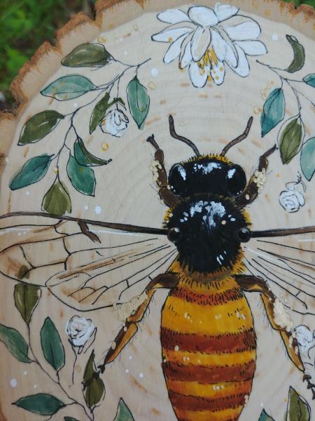Honeybee Wood Piece picture