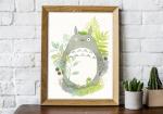 My Neighbor Totoro - 8x10 Art Print