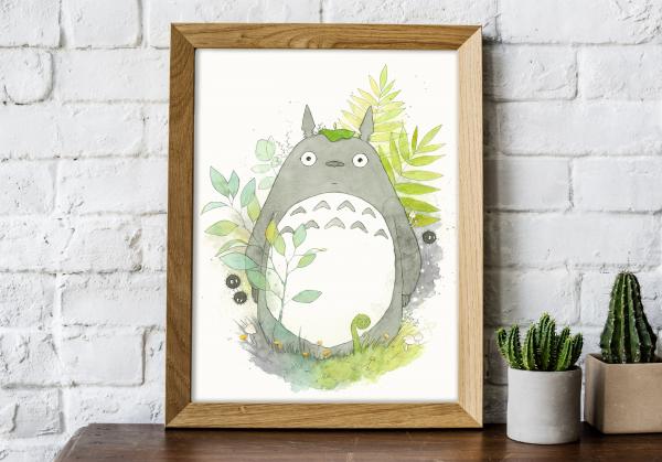 My Neighbor Totoro - 8x10 Art Print picture