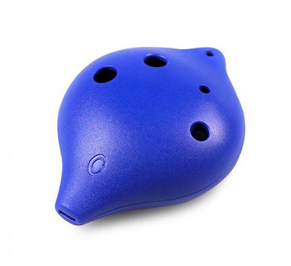 6 Hole Plastic Ocarina in C Major for Beginners (blue)