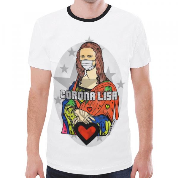 Corona Lisa Shirt for Men by Nico Bielow