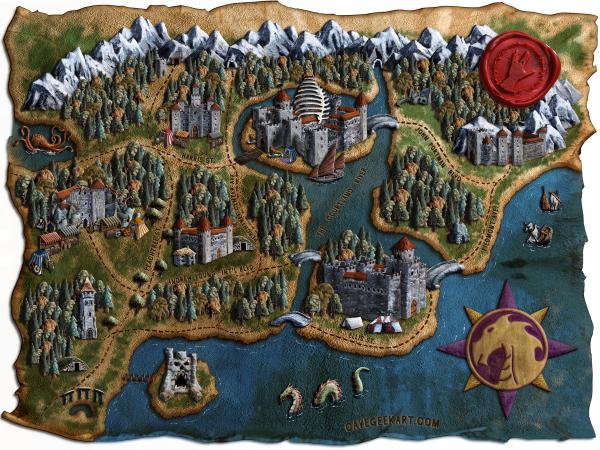 Dragon Con Fantasy Map