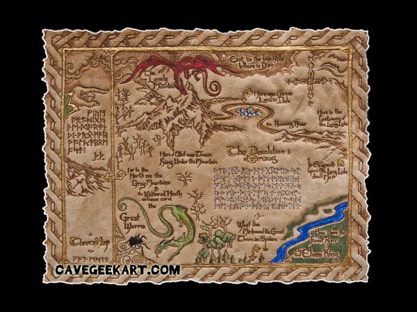 The Hobbit - Thror's Map
