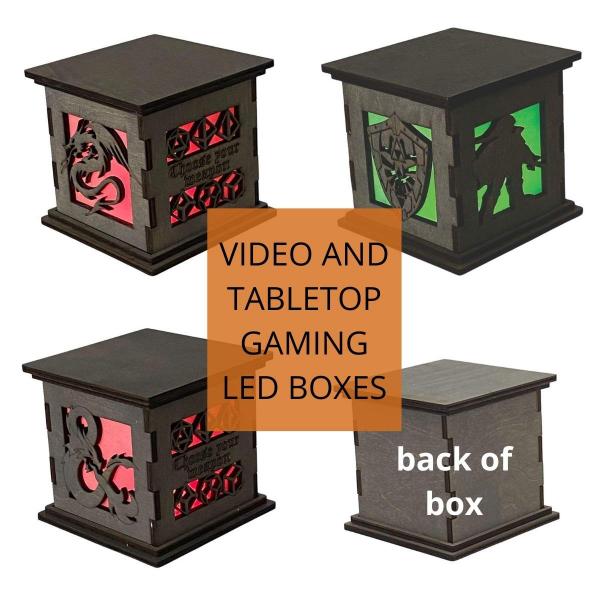 Tabletop and Videogaming LED Centerpieces