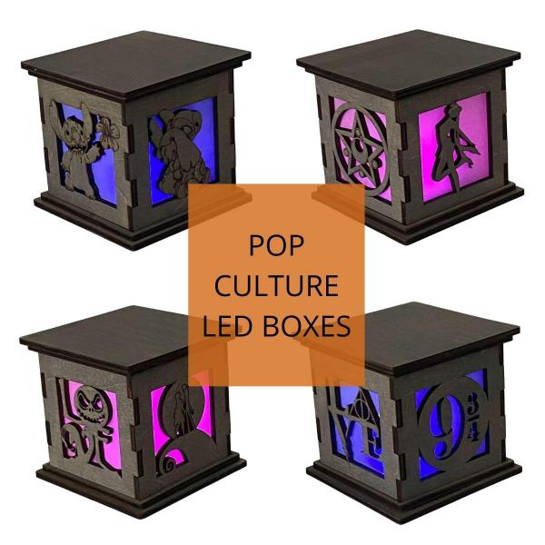 Pop Culture LED Centerpieces