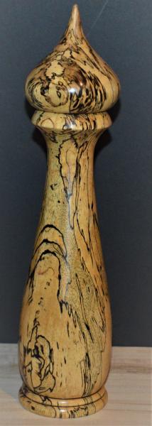 Spalted Tamarind 12" Pepper Mill picture