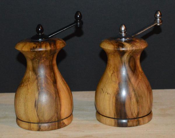 Spalted Magnolia Medium Table Mill Set picture
