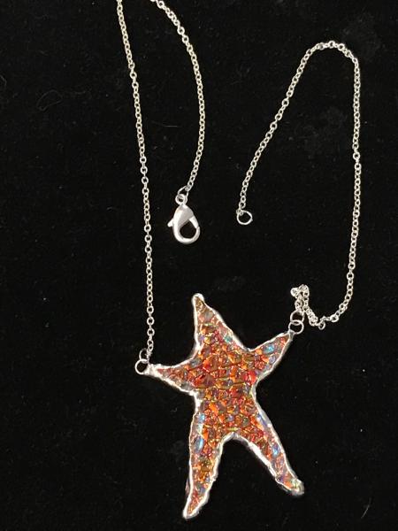 Necklace - Starfish Translucent Colors