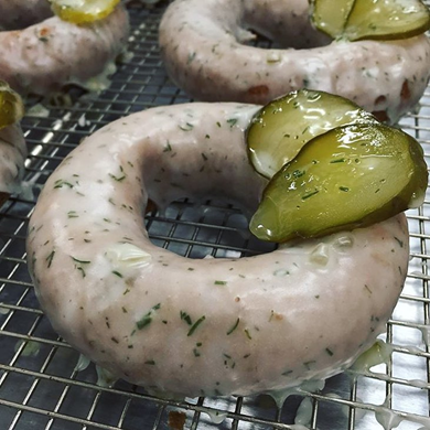 NC Pickle Festival — Pickle Donut