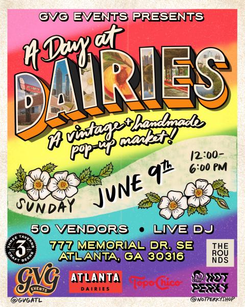 A Day at Dairies- A Vintage and Handmade Pop-Up Market