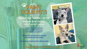 Paint Your Pet! Ticket cover picture