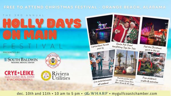 The 3rd Annual Holly Days on Main Festival at The Wharf