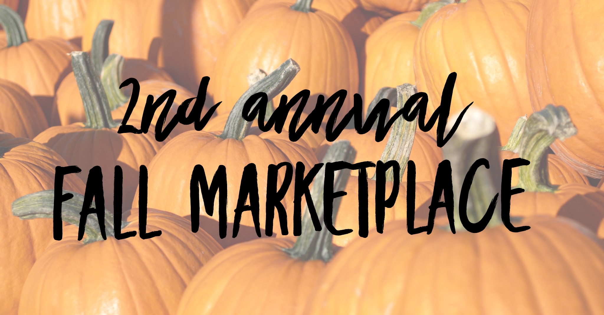2nd annual Fall Marketplace