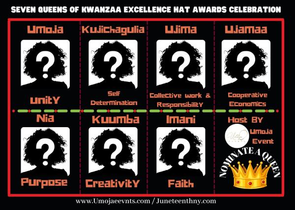Seven Queens of Kwanzaa Excellence Hat Awards Celebration