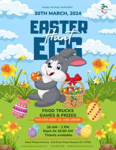 Easter Egg Hunt 12:00 pm to 1:00 Pm , Ages 4 to 6 cover picture