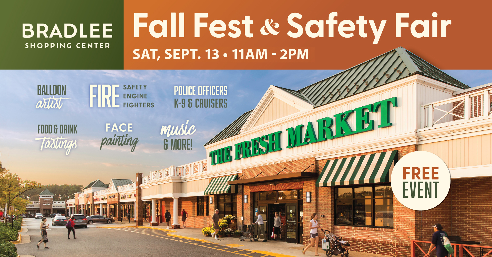 Bradlee Shopping Center Fall Fest & Safety Fair cover image