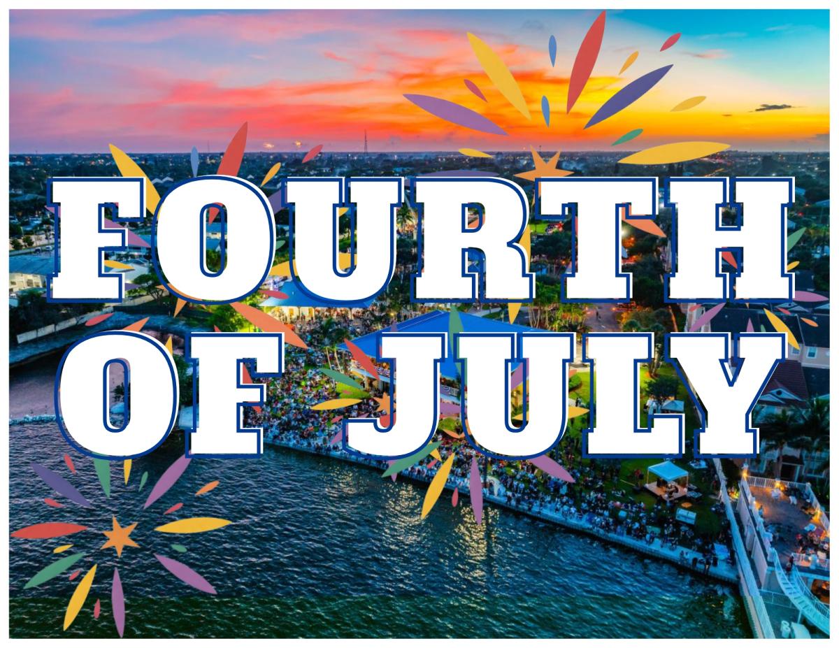 Fourth (4th) of July 2026  - Red, White & Blue with a Waterfront View