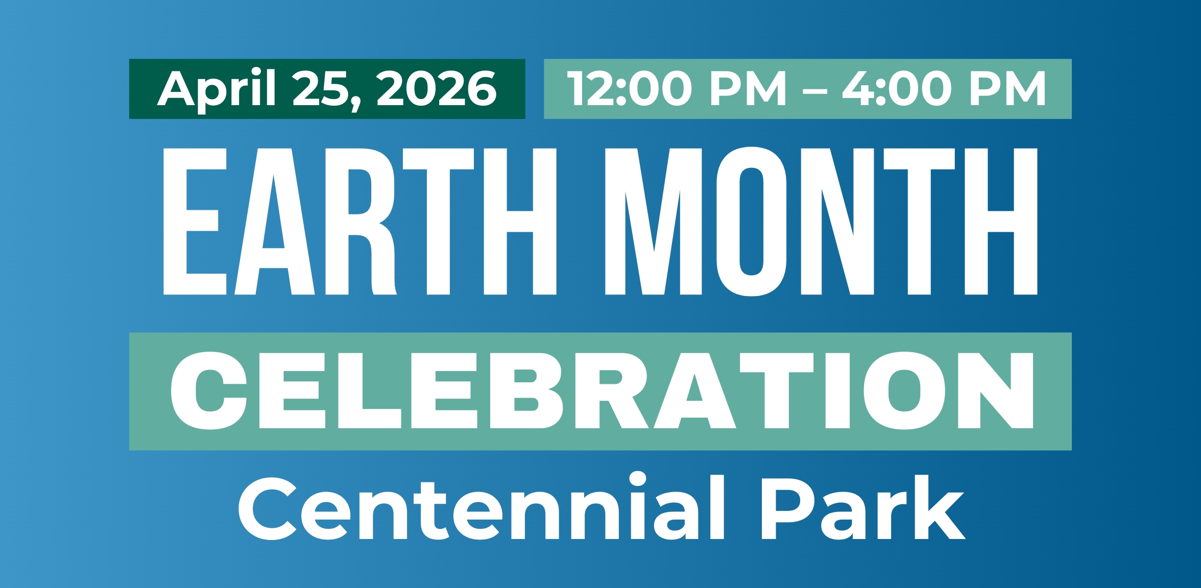 Earth Month Celebration